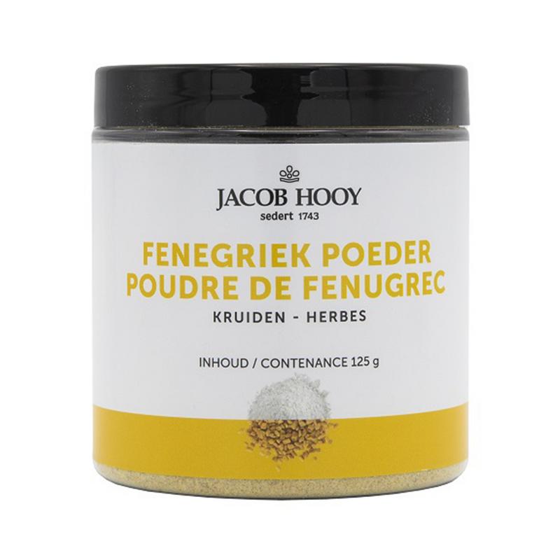 Jacob Hooy Fenegriekzaad gemalen pot 125.00 Gram