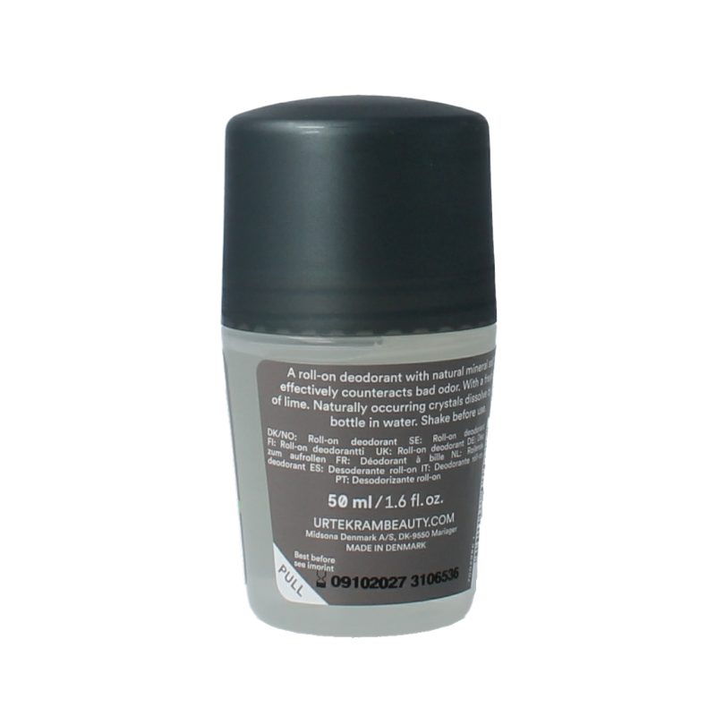Urtekram Deodorant limoen kristal bio 50 Milliliter