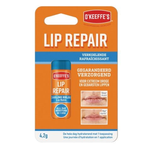 O'Keeffe's Lip repair verkoelende lippenbalsem 4.20 Gram
