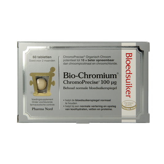 Pharma Nord Bio chromium bloedsuiker 60.00 Tabletten