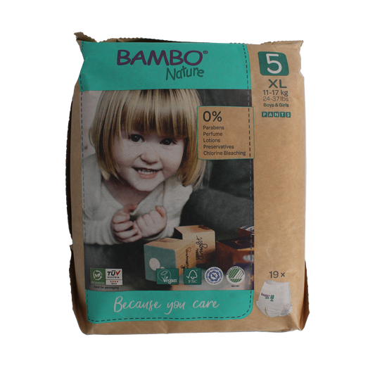 Bambo Luierbroekjes maat 5 11-17kg 19.00 Stuks