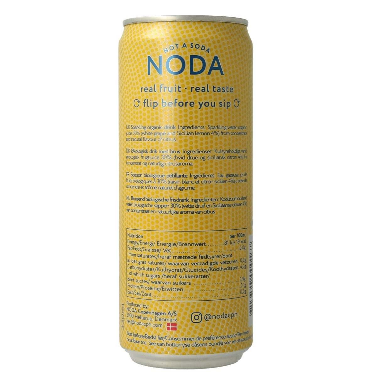 NODA Sicilian lemon bio 330.00 Milliliter