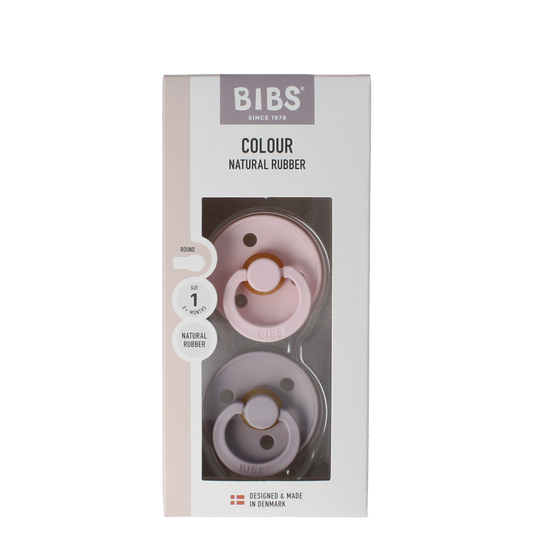 Bibs Fopspeen maat 1 blossom dusky lilac 2.00 Stuks