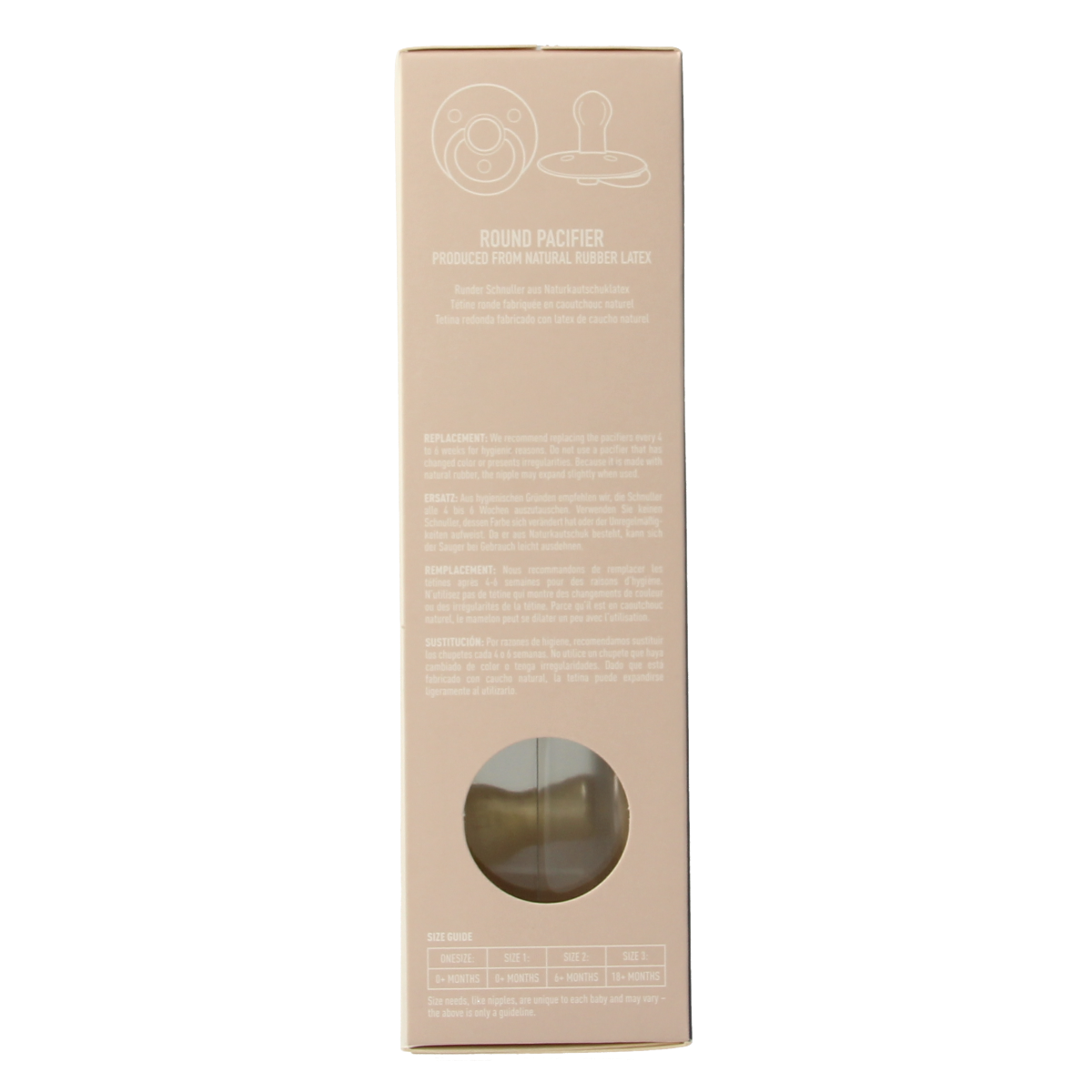 Bibs Fopspeen maat 2 sage vanilla night 2.00 Stuks