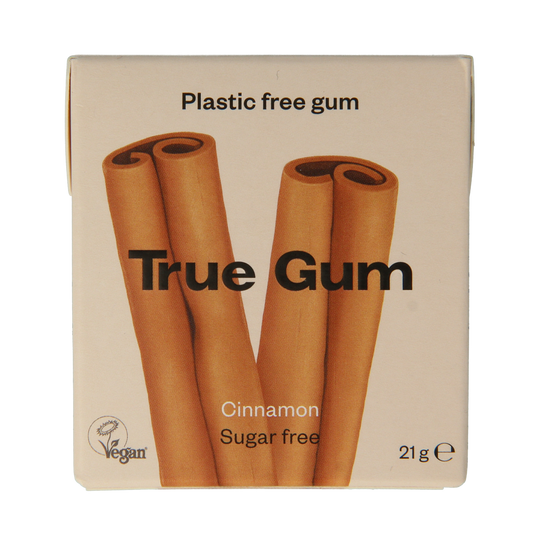 True Gum Cinnamon suikervrij 21.00 Gram