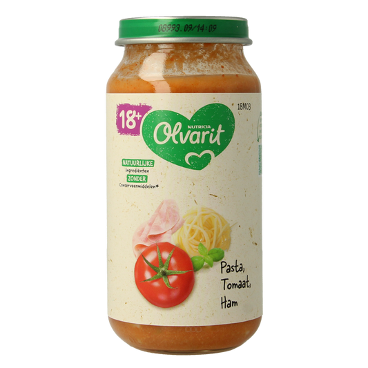 Olvarit Pasta tomaat ham 18M03 250.00 Gram