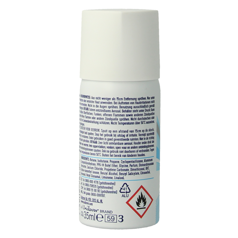 Rexona Deodorant spray cotton dry mini 35 Milliliter