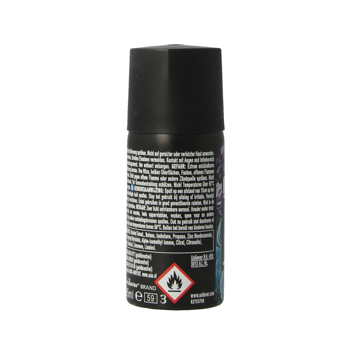 AXE Deodorant bodyspray blue lavender 35.00 Milliliter