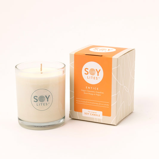 Soylites Soja geurkaars entice 220.00 Milliliter