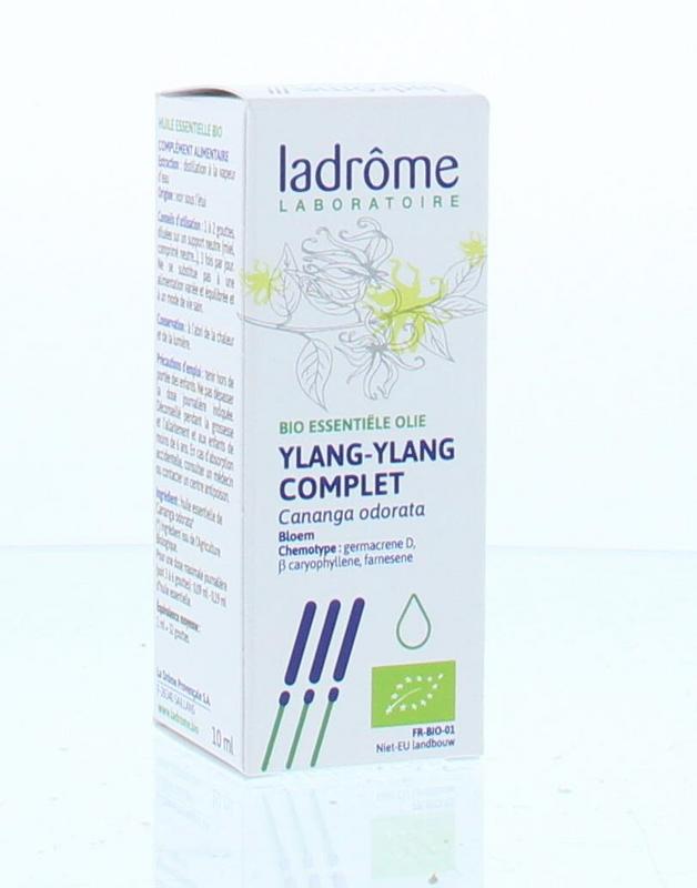 Ladrome Ylang ylang olie bio 10.00 Milliliter