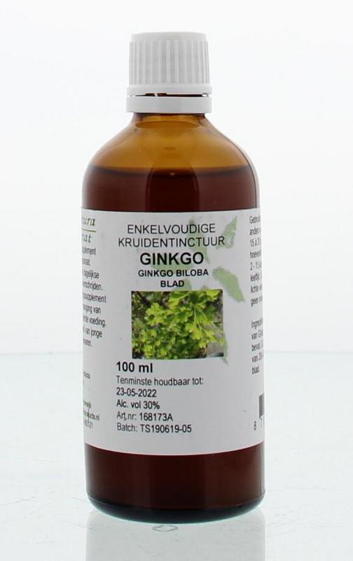 Cruydhof Ginkgo biloba folia tinctuur 100.00 Milliliter