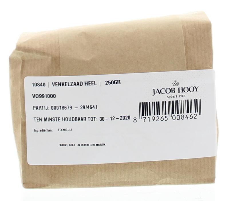 Jacob Hooy Venkelzaad heel 250.00 Gram