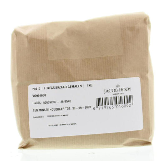 Jacob Hooy Fenegriek gemalen 1.00 Kilogram