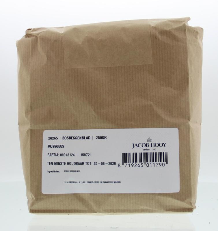 Jacob Hooy Bosbessenblad 250.00 Gram