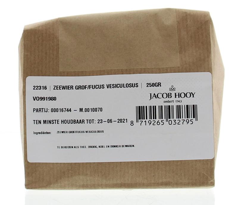 Jacob Hooy Zeewier grof stukken 250 Gram