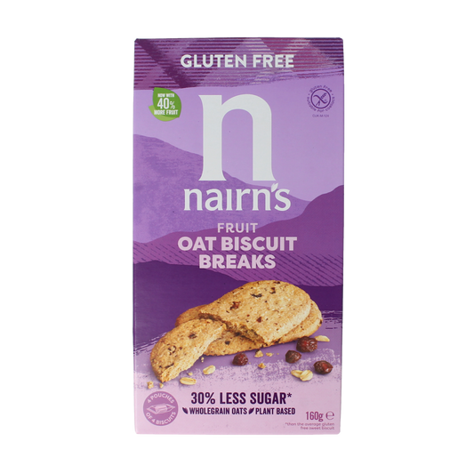 Nairns Biscuit breaks oats & fruit 160.00 Gram