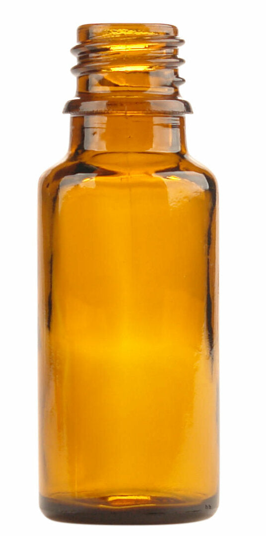 Helios Holland Flesje glas 20ml amber 10.00 Stuks