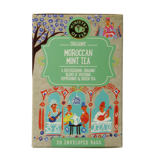 Ministry Of Tea Moroccan mint tea bio 20.00 Zakjes