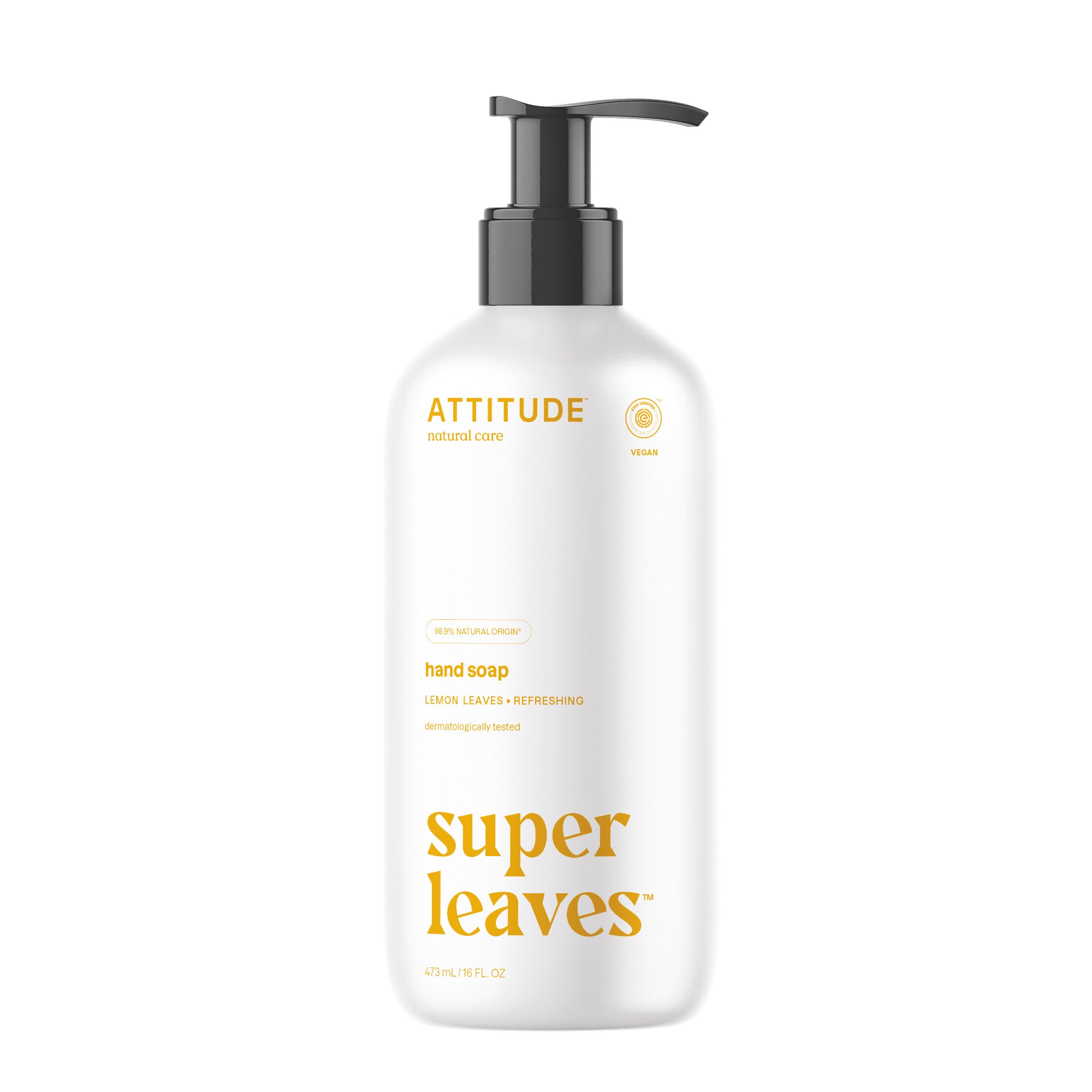 Attitude Handzeep super leaves  lemon leaves 473.00 Milliliter