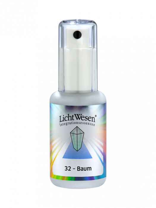 Lichtwesen Boom tinctuur 32, a 30ml bottle of spiritual tincture with herbal ingredients for holistic well-being.