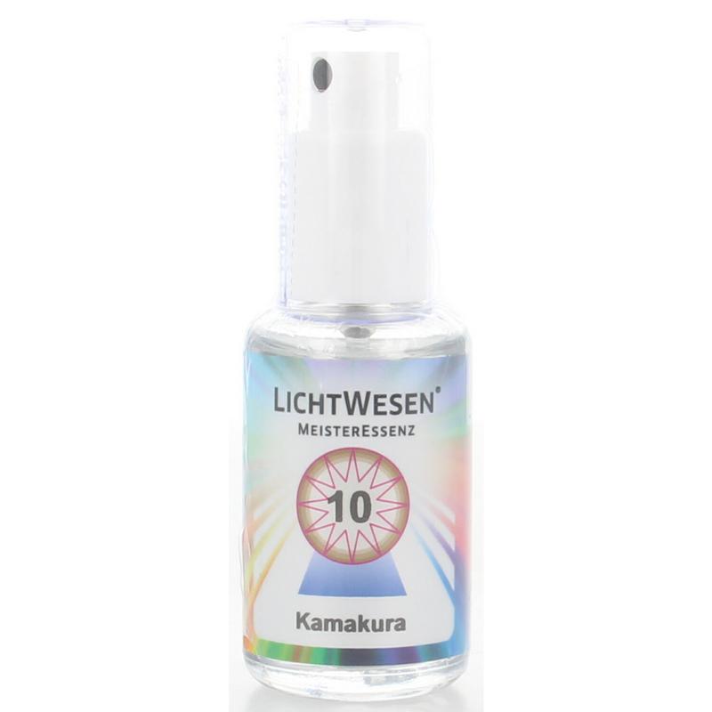 Lichtwesen Kamakura tinctuur 10ml spiritual supplement bottle with packaging and dropper for holistic use.