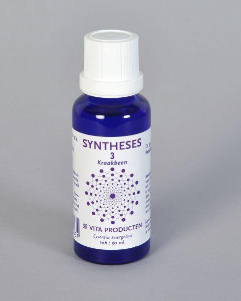 Vita Syntheses 3 kraakbeen herbal supplement in a 30ml bottle, natural herbal preparation for joint support.