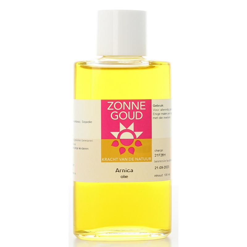Zonnegoud Arnica olie 100 Milliliter