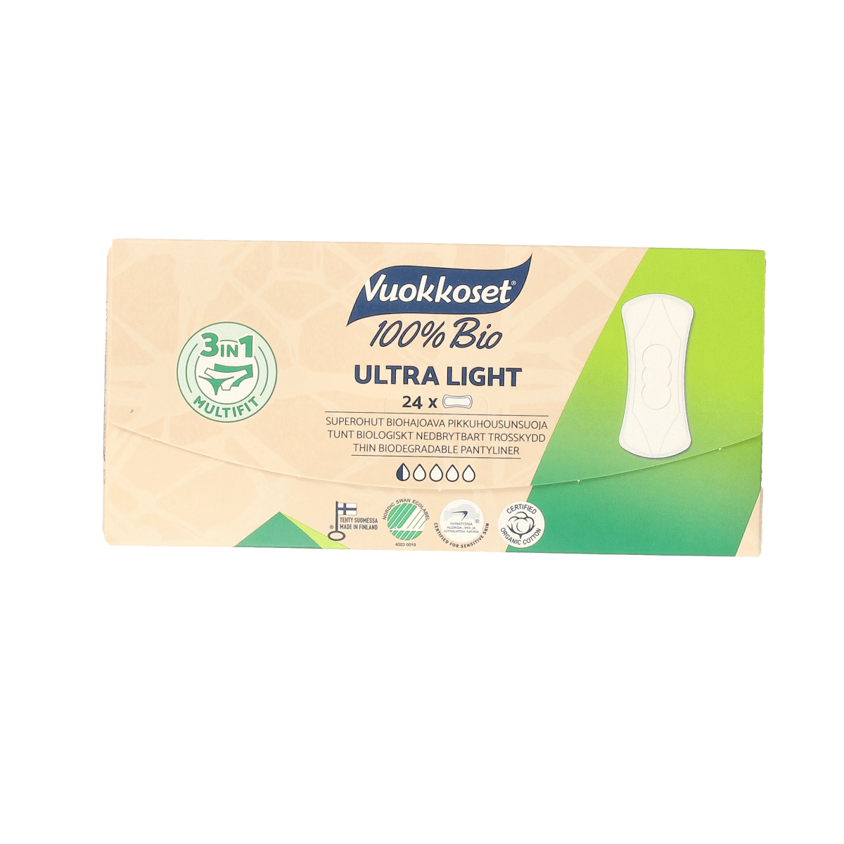 Vuokkoset Inlegkruisjes ultra light 24.00 Stuks
