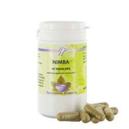 Holisan Nimba 60 vegetative capsules in a bottle, herbal supplement with green capsules, natural herbal preparation by Holisan.