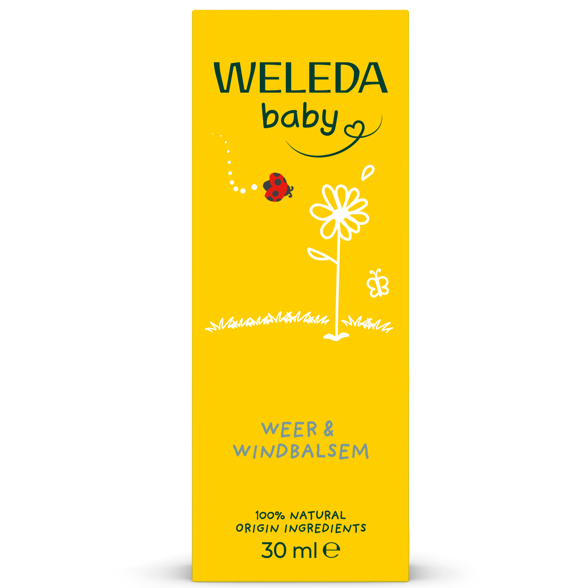 Weleda Calendula baby weer & wind balsem 30.00 Milliliter