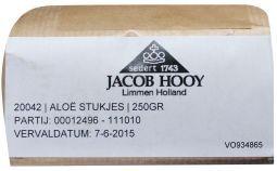 Jacob Hooy Aloe stukjes  250 Gram