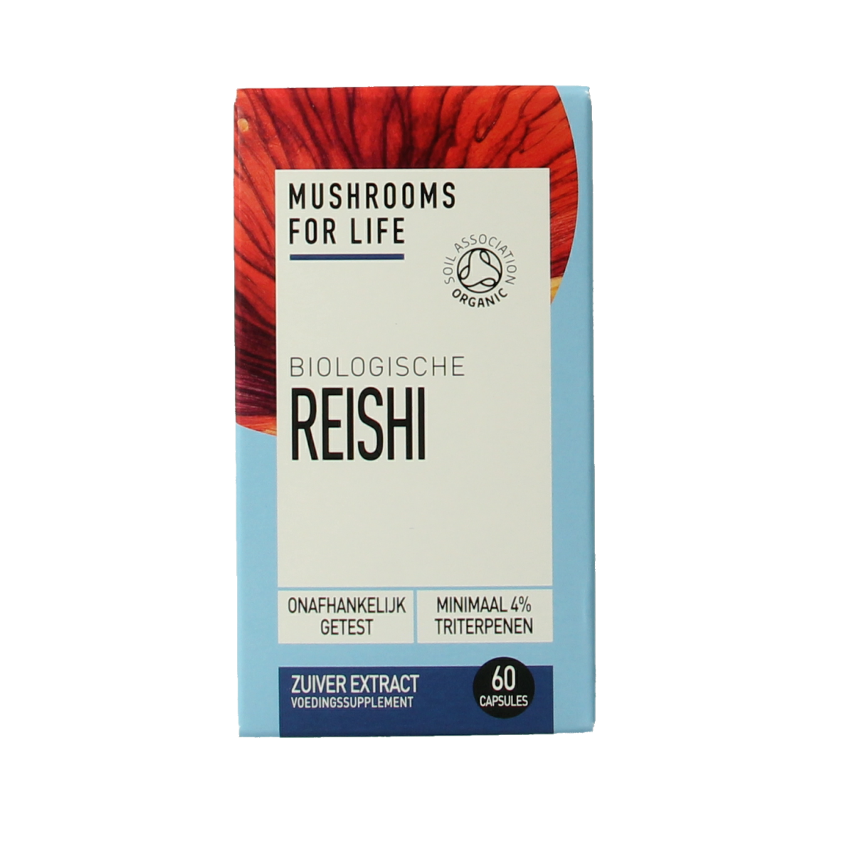 Mushrooms for Life Reishi bio 60.00 Capsules
