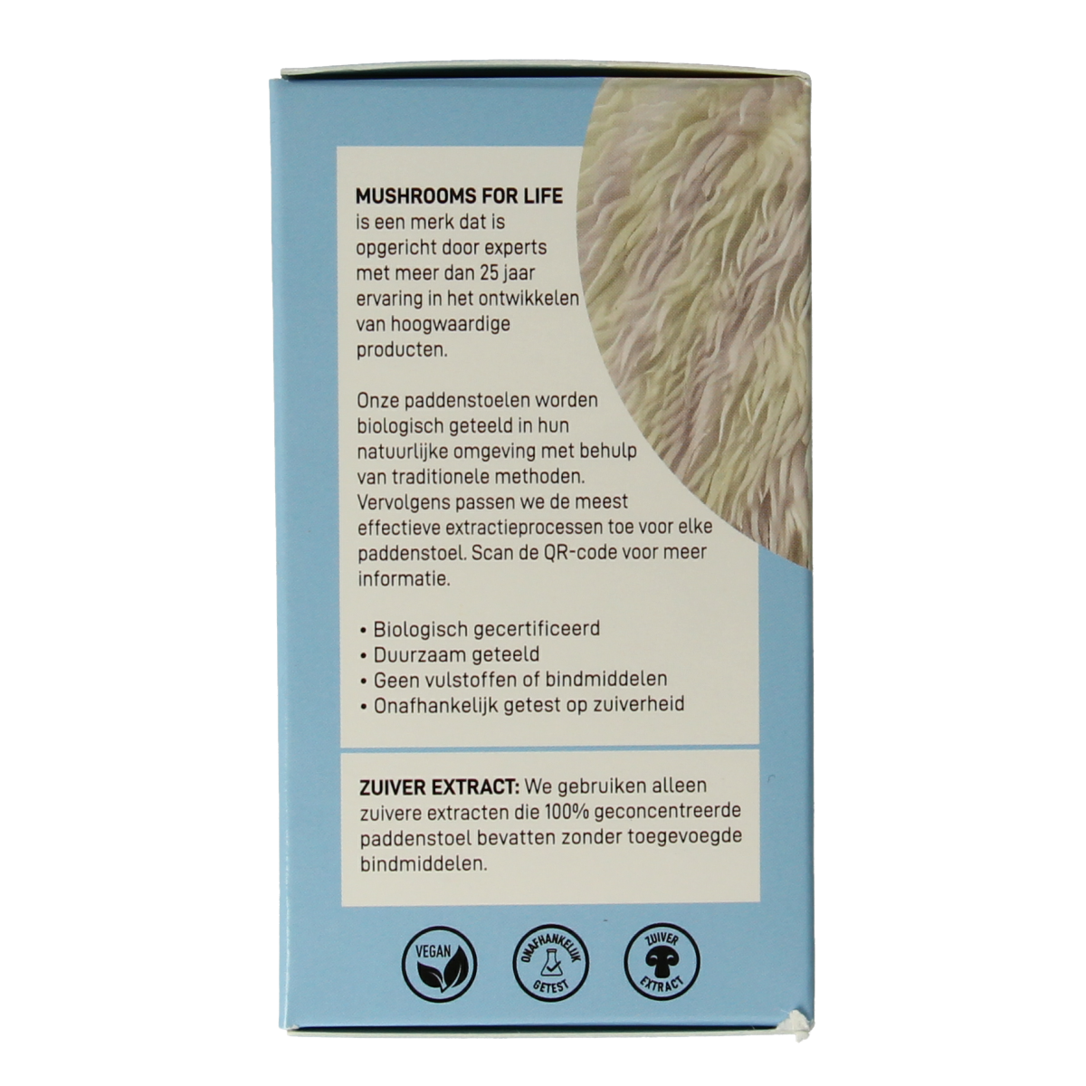 Mushrooms for Life Lion's mane bio 60.00 Capsules