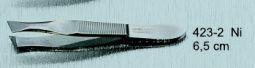 Malteser Pincet 6.5cm nikkel 423-2 1 Stuks
