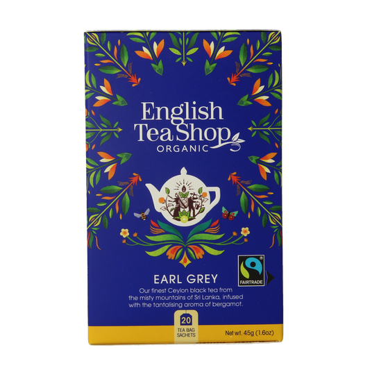 English Tea Shop Earl grey bio 20.00 Zakjes