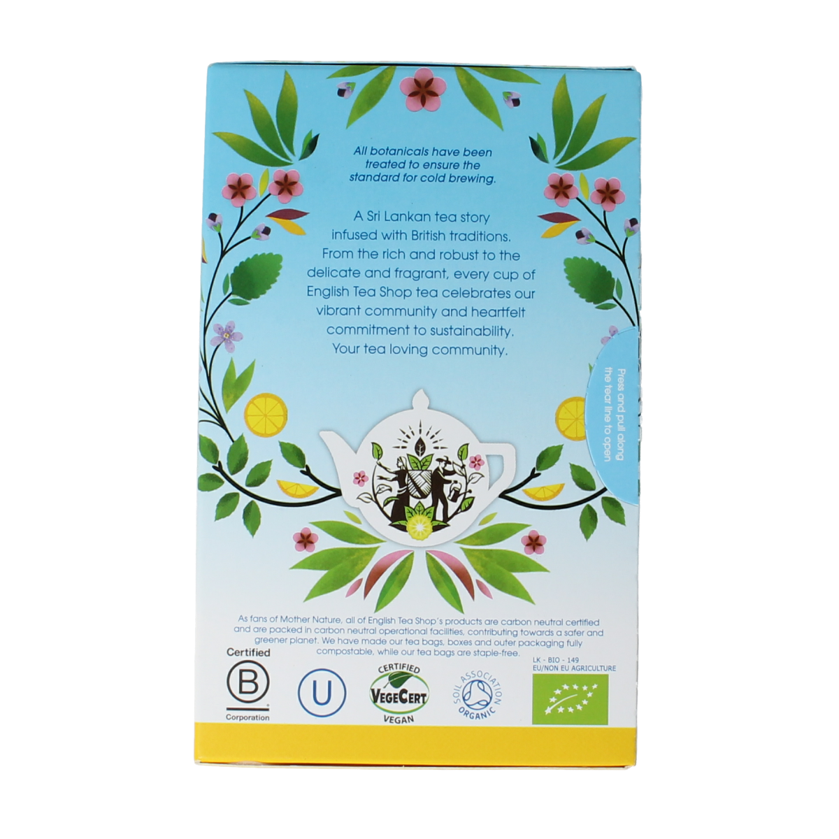 English Tea Shop Iced tea selection bio 20.00 Zakjes