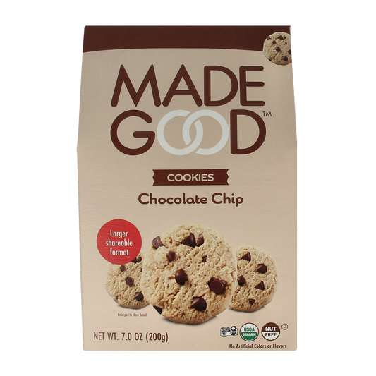 Made Good Crunchy cookies chocolate chip bio 200.00 Gram