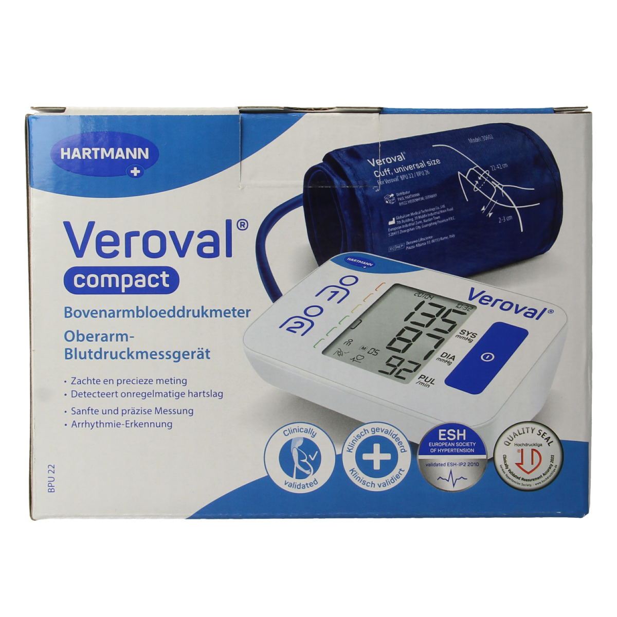Veroval Veroval compact BPU22 LG2 P1 1.00 Stuks