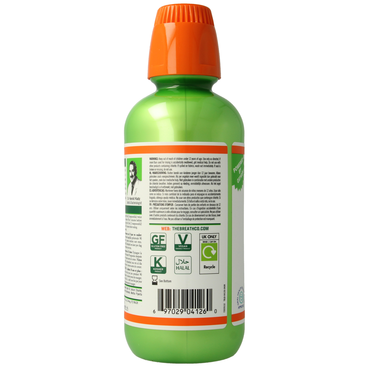 The Breath Co The Breath Co Mild Mint 500.00 Milliliter