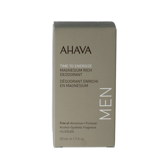 Ahava Men deodorant roll on magnesium rich 50.00 Milliliter