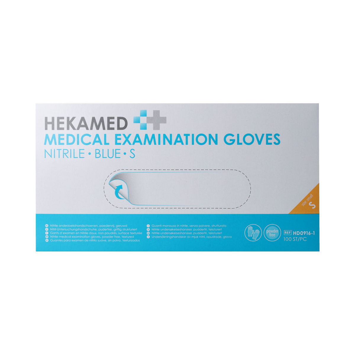 Heka Hekamed handschoenen soft nitrile S 100.00 Stuks