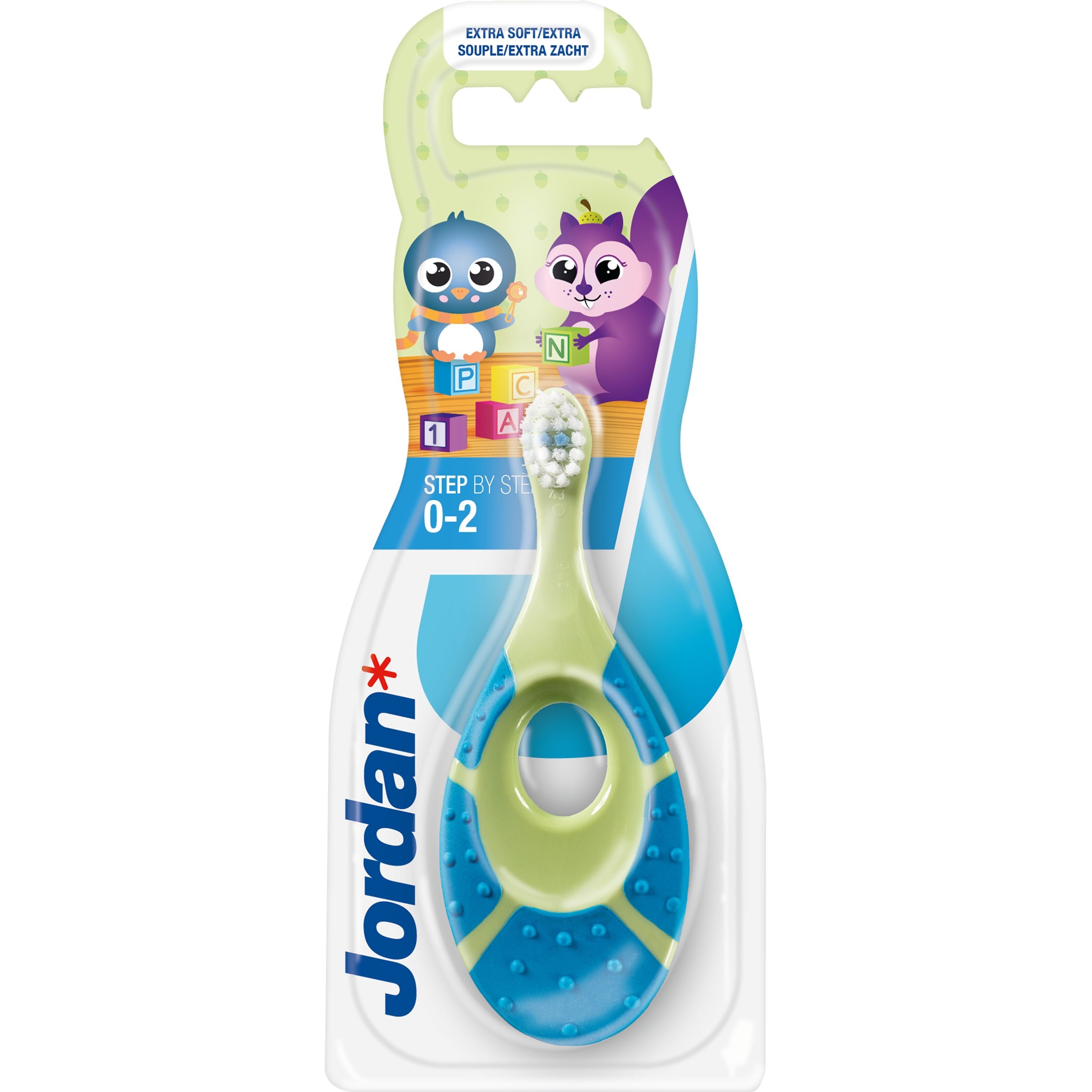 Jordan Tandenborstel step by step 0-2 jaar 1.00 Stuks