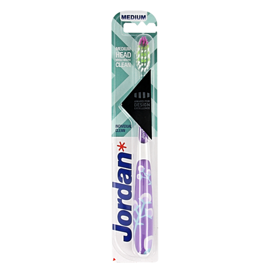 Jordan Tandenborstel individual clean medium 1 Stuks