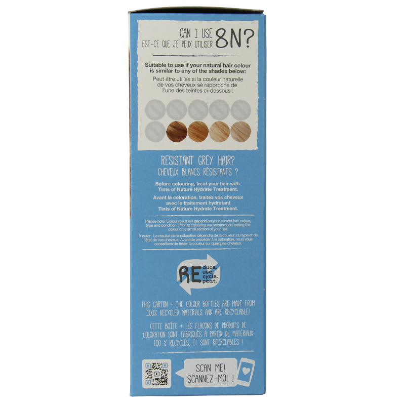 Tints Of Nature 8N natural blond 1 Set