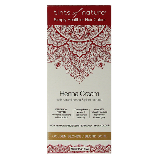 Tints Of Nature Henna cream golden blond semi permanent 70.00 Milliliter