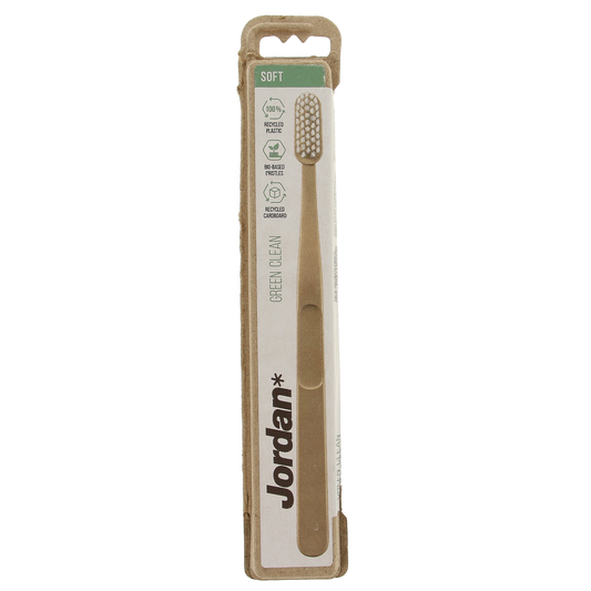 Jordan Tandenborstel green clean soft 1.00 Stuks