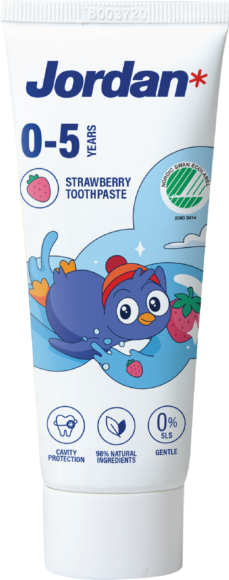 Jordan Tandpasta kids 0 - 5 jaar 50 Milliliter