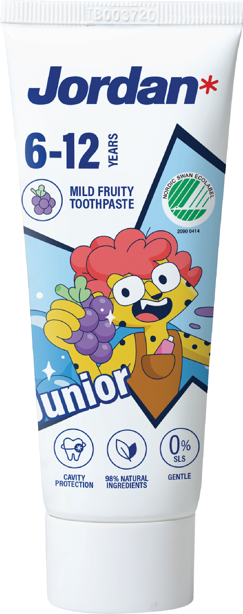 Jordan Tandpasta junior 6-12 jaar 50 Milliliter