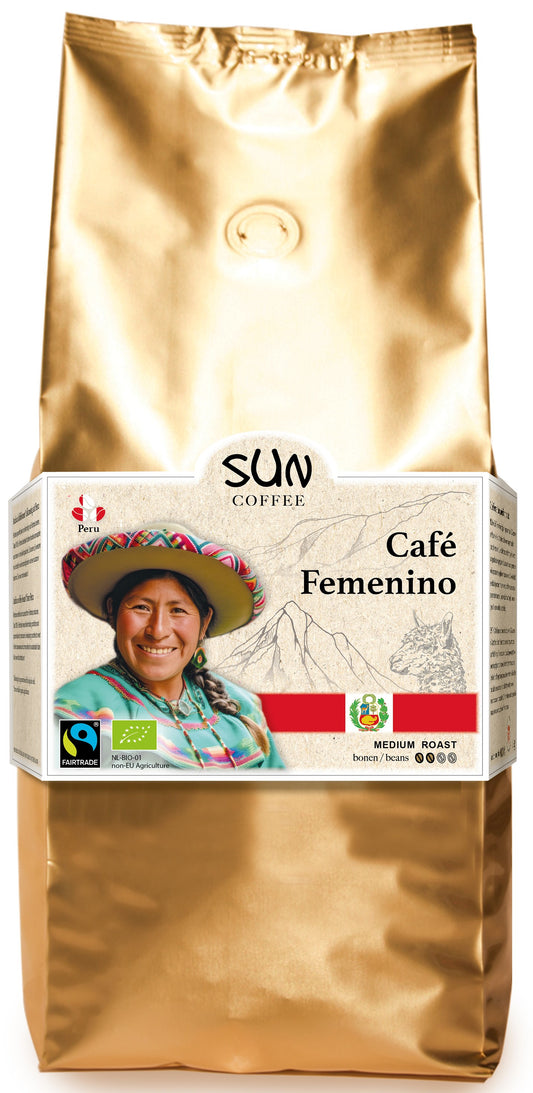 SUN Coffee Femenino medium roast bio 1.00 Kilogram