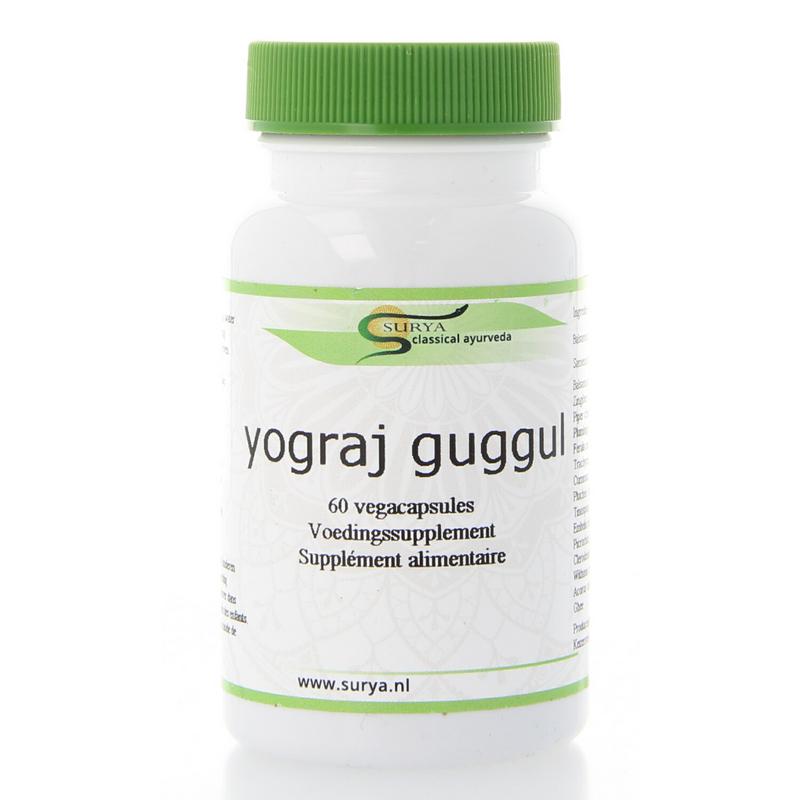 Surya Yograj gugul 60.00 Vegetarische capsules